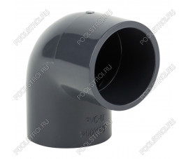 Угол клеевой 90° d63 PN16 AQUAVIVA Угол клеевой 90° d63 PN16 AQUAVIVA