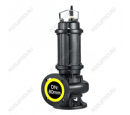 Канализационный насос AquaViva 50WQ10-11-0,75(DN50,Q=10,H=11,P=0,75kW,380V)