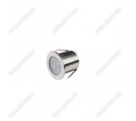 Прожектор светодиодный Aquaviva HJ-RC-SS75, 3led 6W RGB (AISI-316) + закладная